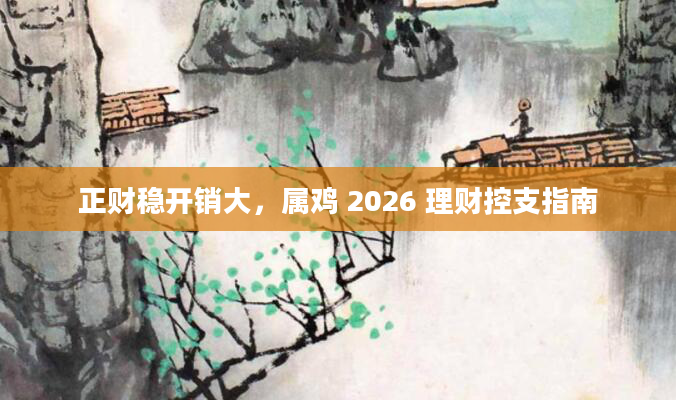 正财稳开销大，属鸡 2026 理财控支指南