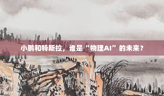 小鹏和特斯拉,谁是“物理AI”的未来?