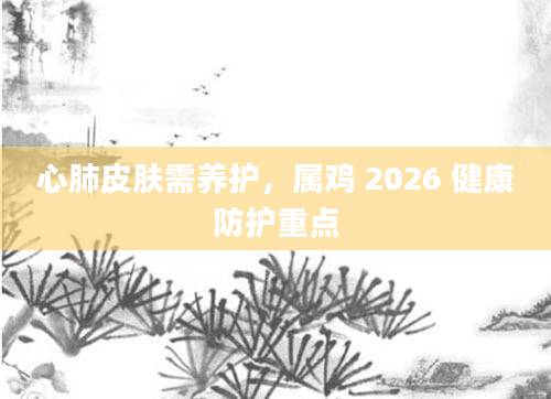 心肺皮肤需养护,属鸡 2026 健康防护重点